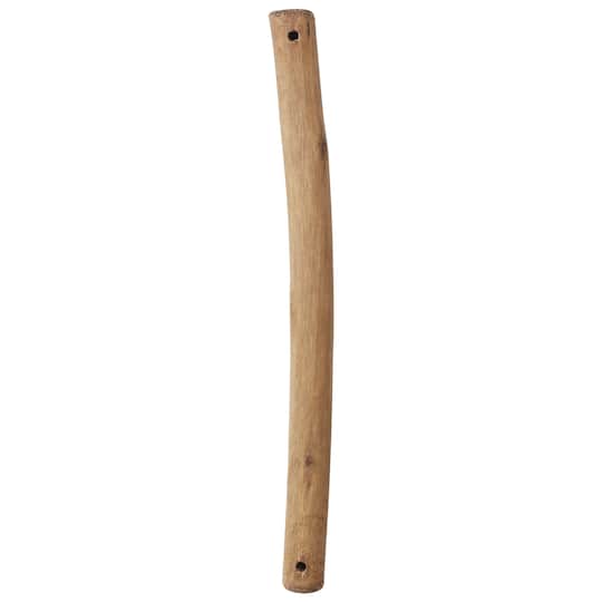12&#x22; Basswood Pre-Drilled Driftwood Dowel by Loops &#x26; Threads&#xAE;